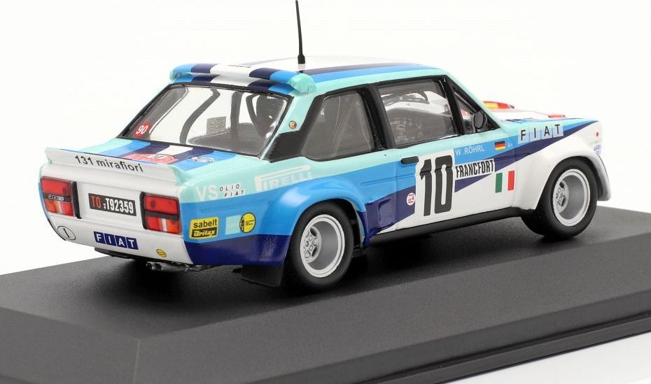 Modèle Réduit Fiat 131 Abarth Rallye Monte Carlo 1980 - IXO/Altaya 1/24 - Occasion